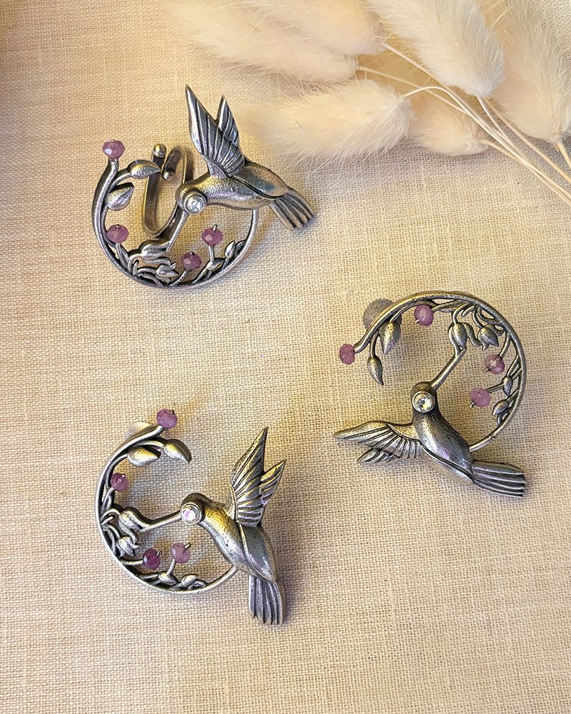 Hummingbird Necklace Set - Image 3