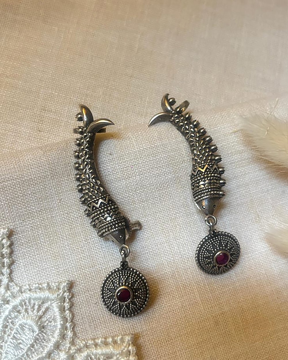 Matsya Bindu Ear Climbers