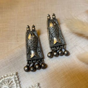 Fish Ghungroo earrings