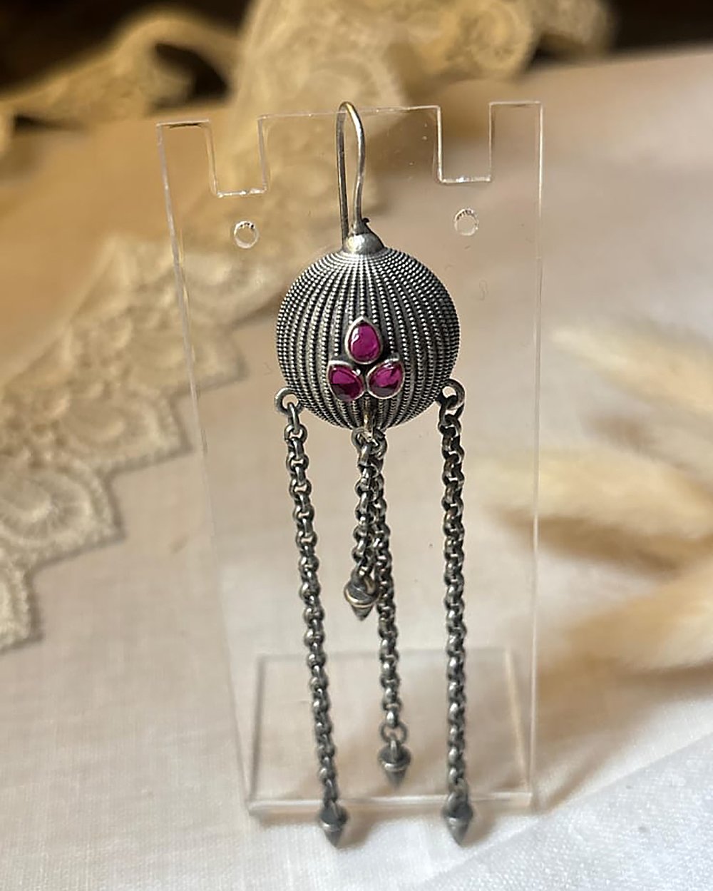 Virasat Chain Orbs earing