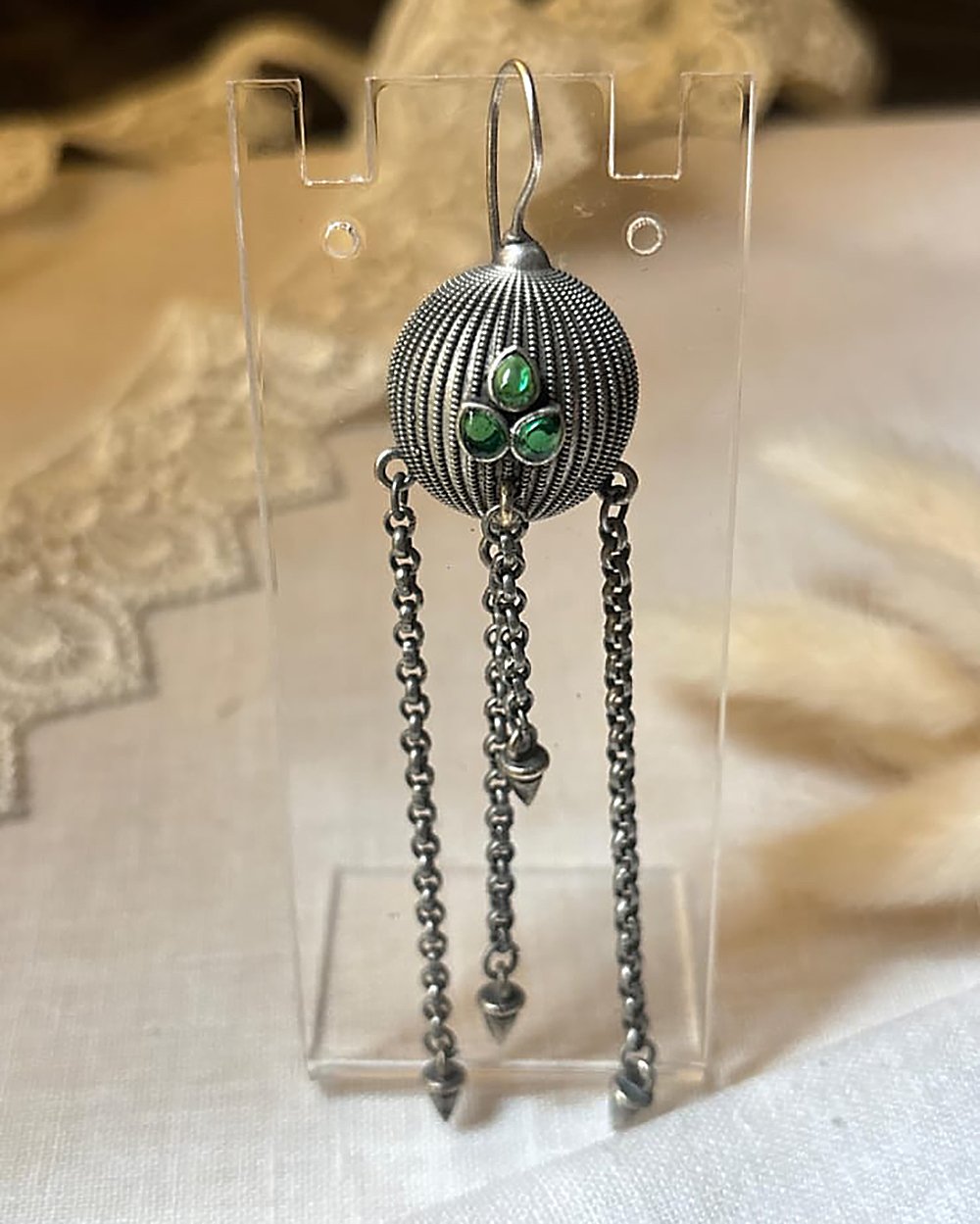 Virasat Chain Orbs earing